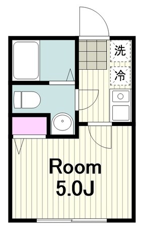 Colorz Hiyoshiの物件間取画像